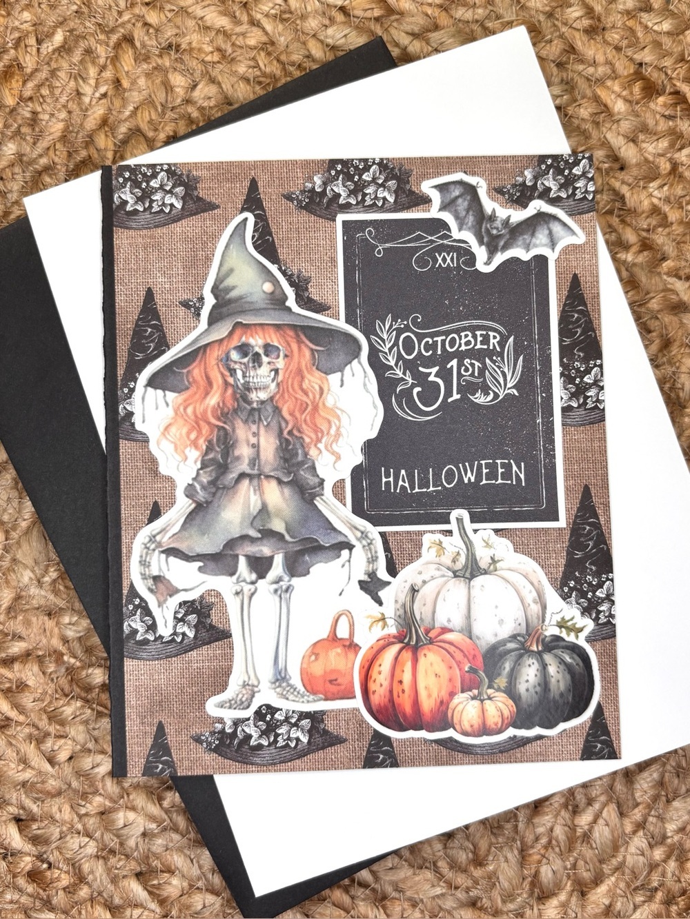 Handmade Halloween Greeting Card